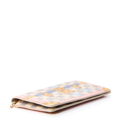 Louis Vuitton Damier Azur Summer Trunks Pochette Weekend 4 of 11