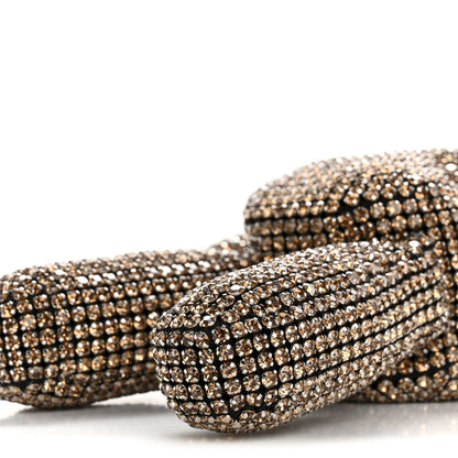 Alexander Wang Crystal Mesh Beiress Wristlet Cognac 9 of 10