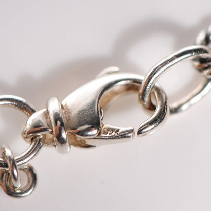 David Yurman Sterling Silver Pearl Figaro Chain Necklace 4 of 12