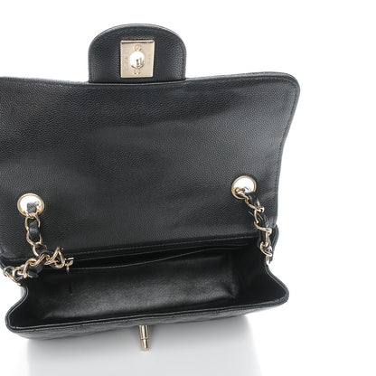 Chanel Caviar Quilted Mini Rectangular Flap Black 5 of 8