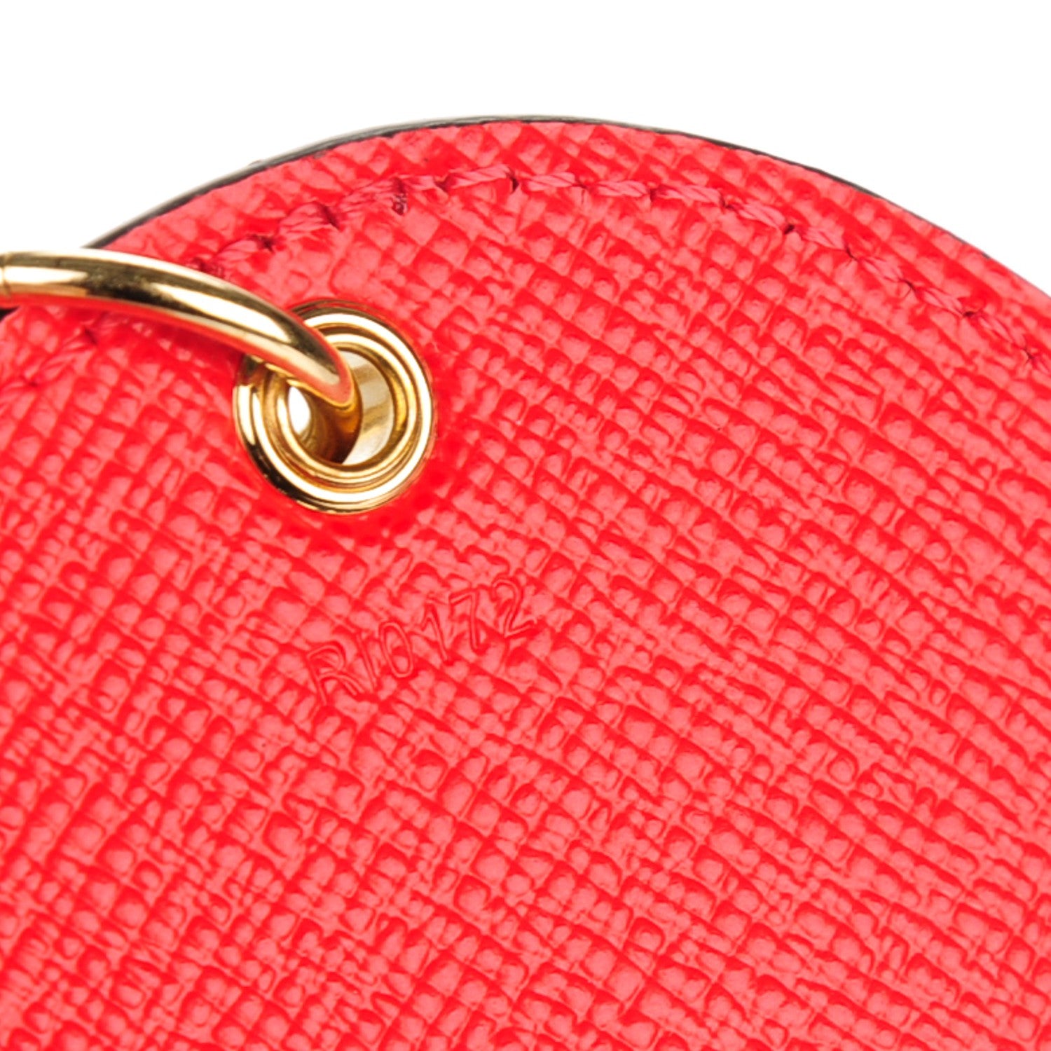 Louis Vuitton Monogram Kusama Pumpkin Dots Key Holder Red 4 of 5