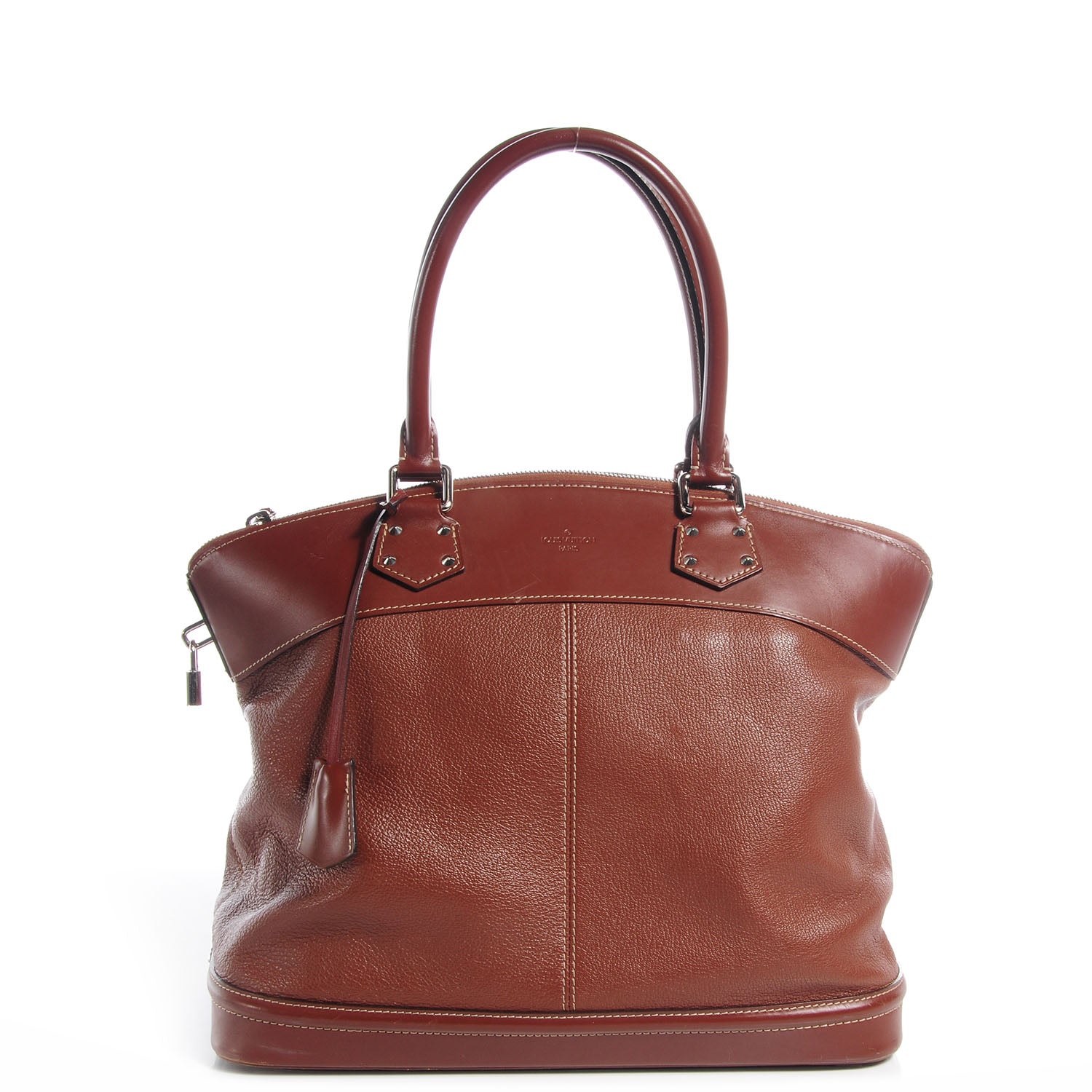 Louis Vuitton Suhali Lockit MM Sienne 1 of 7