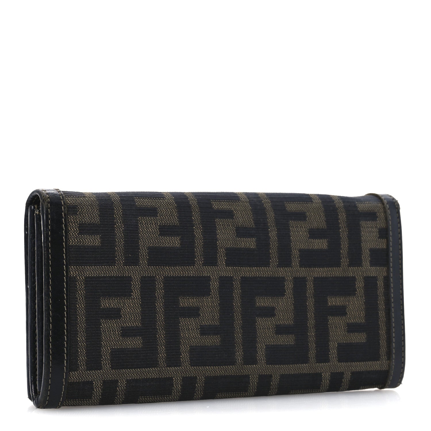 Fendi Zucca Continental Wallet Tobacco 3 of 11