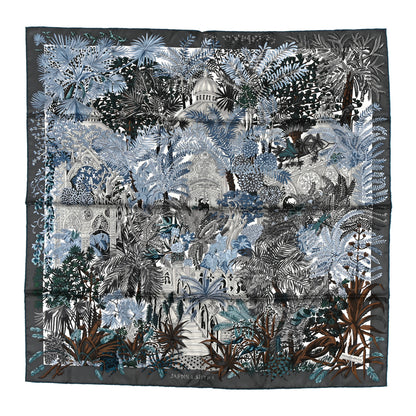 Hermes Silk Jardin A Sintra Scarf 90 1 of 5