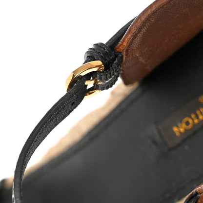 Louis Vuitton Calfskin Spring Hill Espadrille Wedge Sandals 36.5 Brown 10 of 11