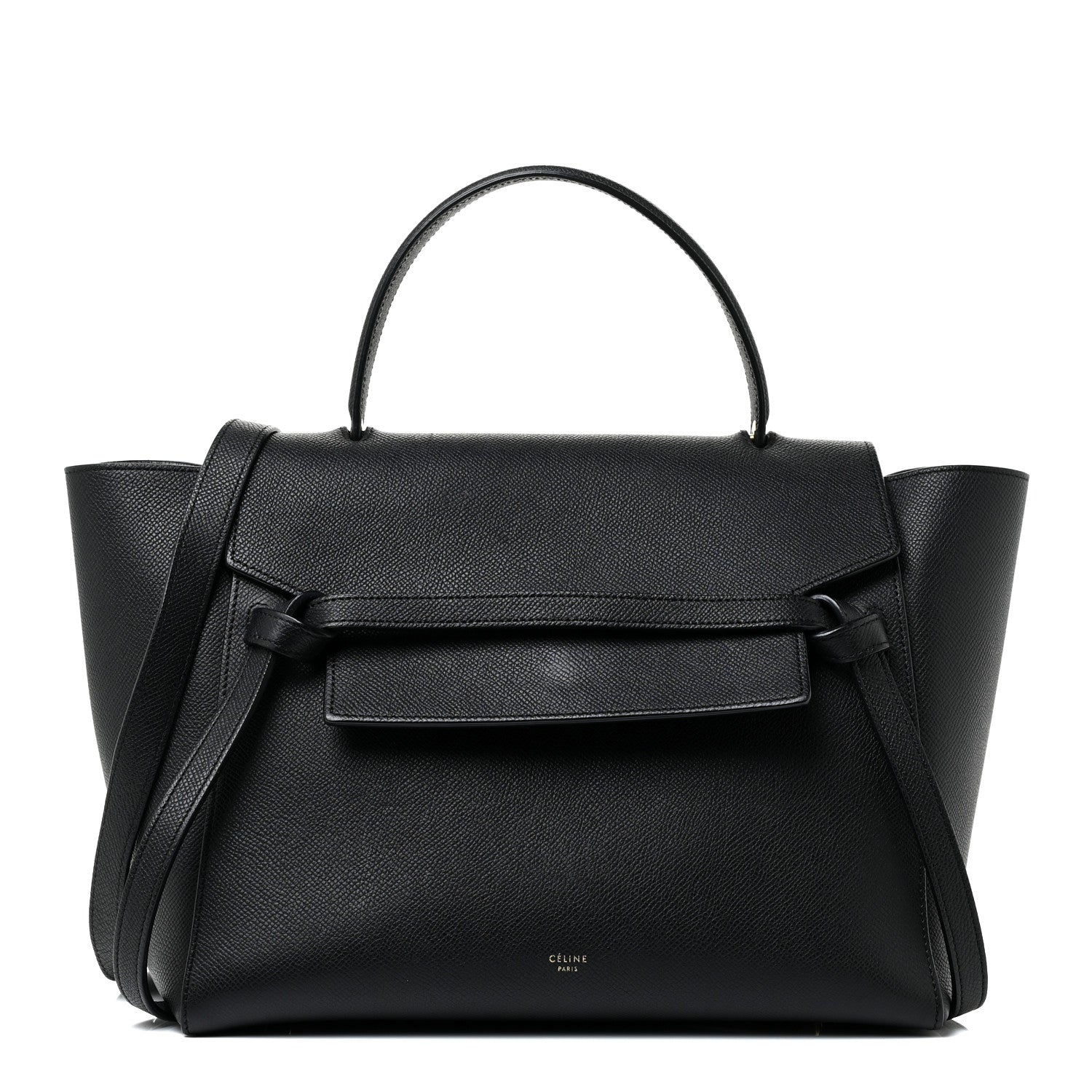 Celine Grained Calfskin Mini Belt Bag Black 1 of 13