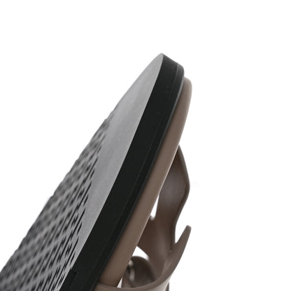 Hermes Calfskin Womens Chypre Sandals 40 Beige Mastic 10 of 13