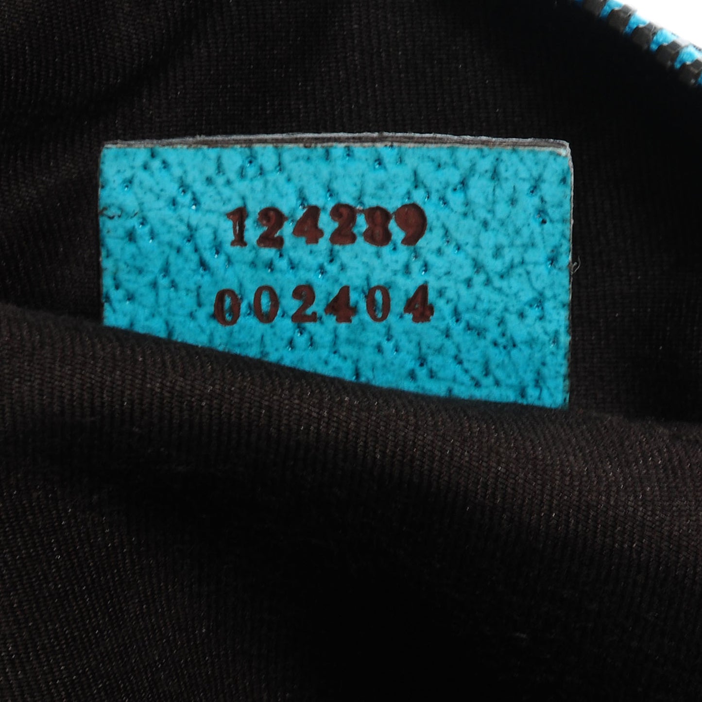 Monogram Bamboo Pochette Turquoise