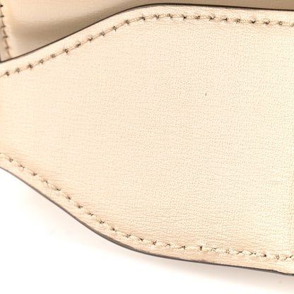 Gucci Boarded Dyana Lux Calfskin Web Small Bamboo 1947 Top Handle Bag Oatmeal 13 of 14