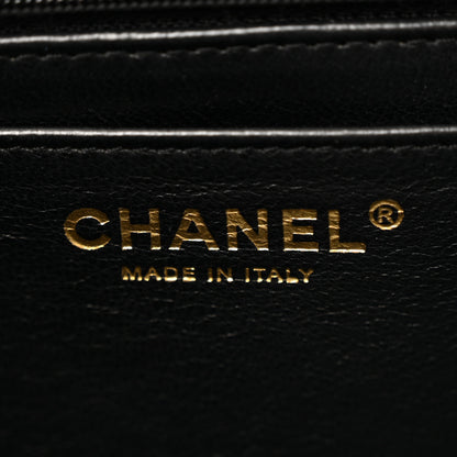 Chanel Caviar Quilted Jumbo Single Flap Black 6 of 14