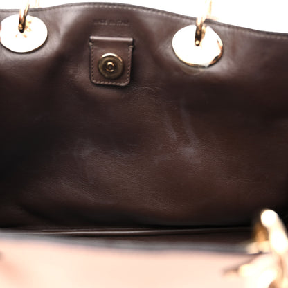 Christian Dior Bullcalf Medium Diorissimo Tote Rose Poudre 11 of 14