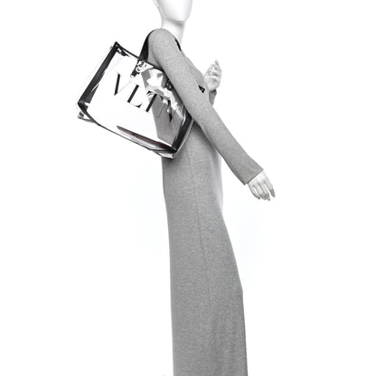 Valentino Garavani Plexy VLTN Small Shopping Bag Transparent 2 of 10