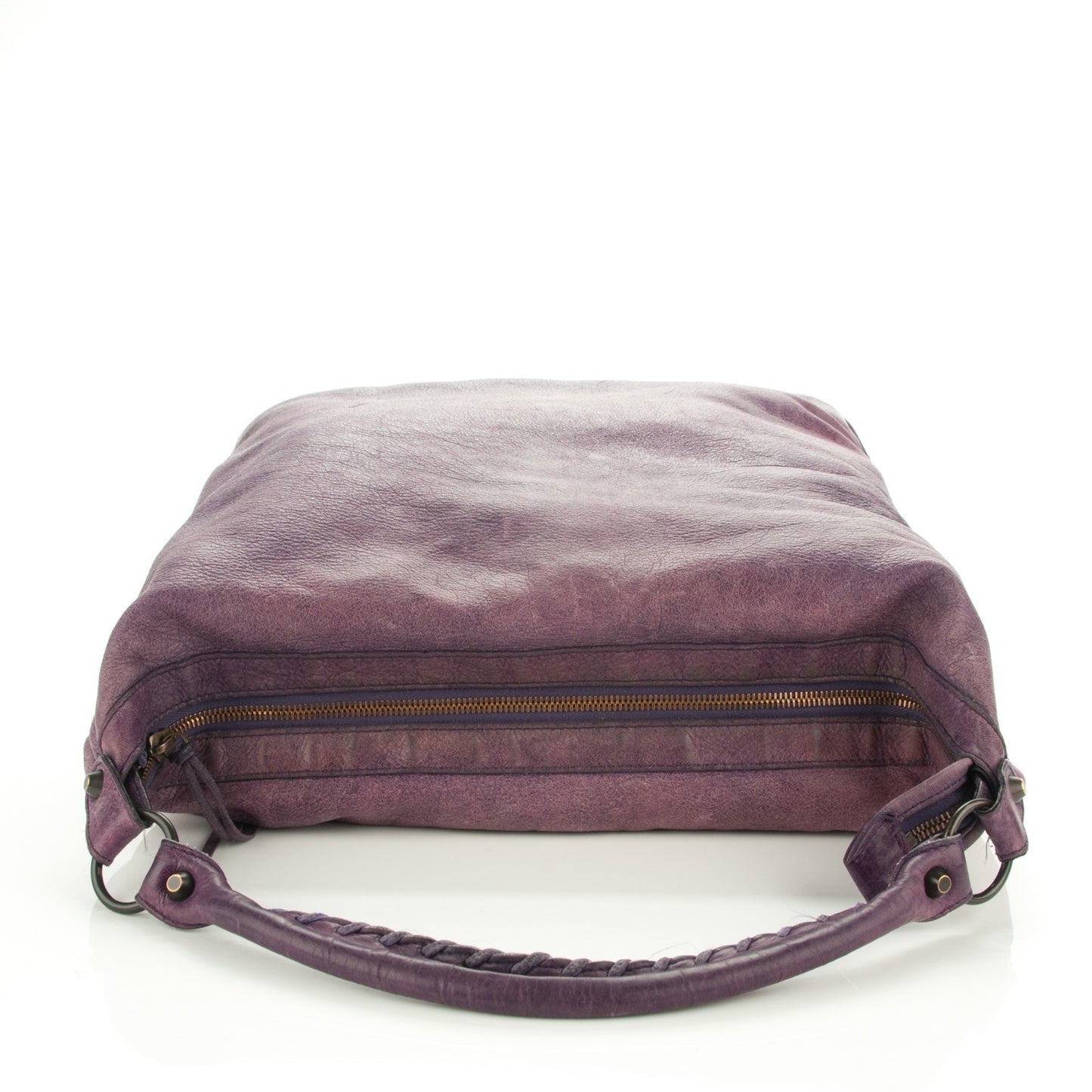 Agneau Classic Hardware Day Hobo Raisin