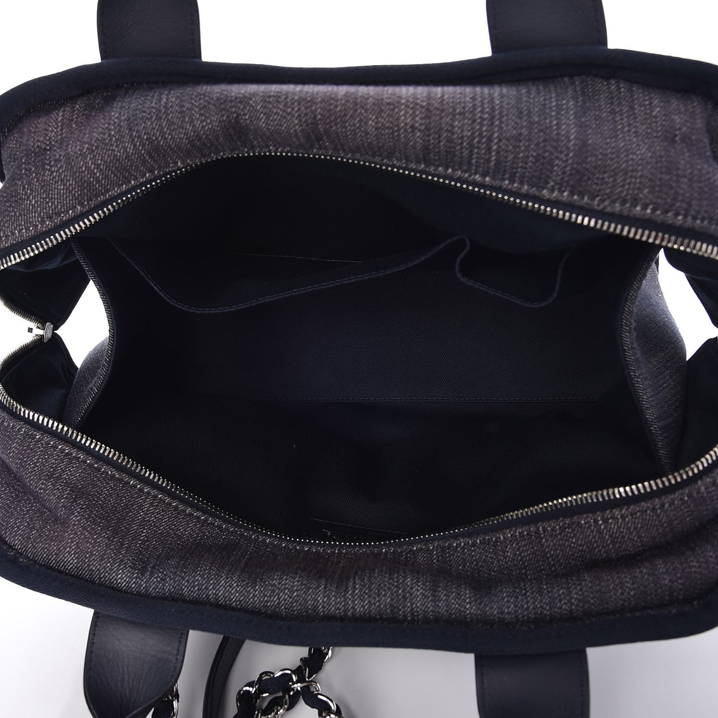 Denim Deauville Bowling Bag Dark Blue
