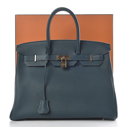 Hermes Togo Birkin 35 Colvert 10 of 10