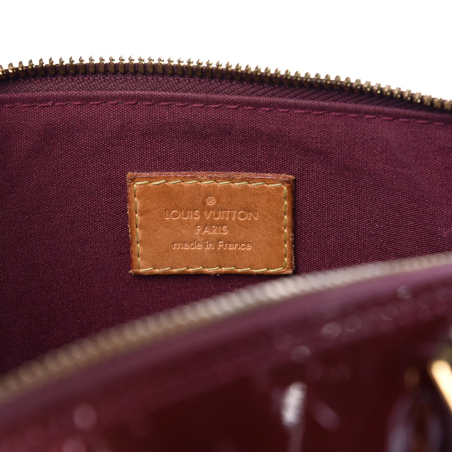 Louis Vuitton Vernis Alma PM Rouge Fauviste 6 of 13