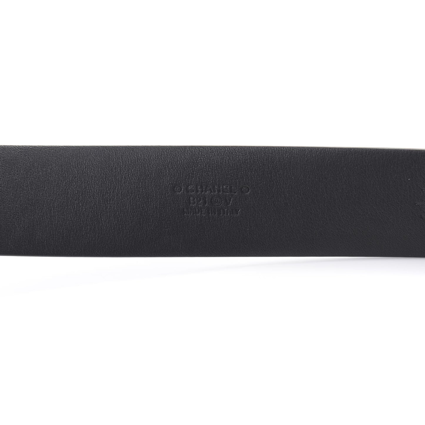 Lambskin CC Chain Belt 75 30 Black