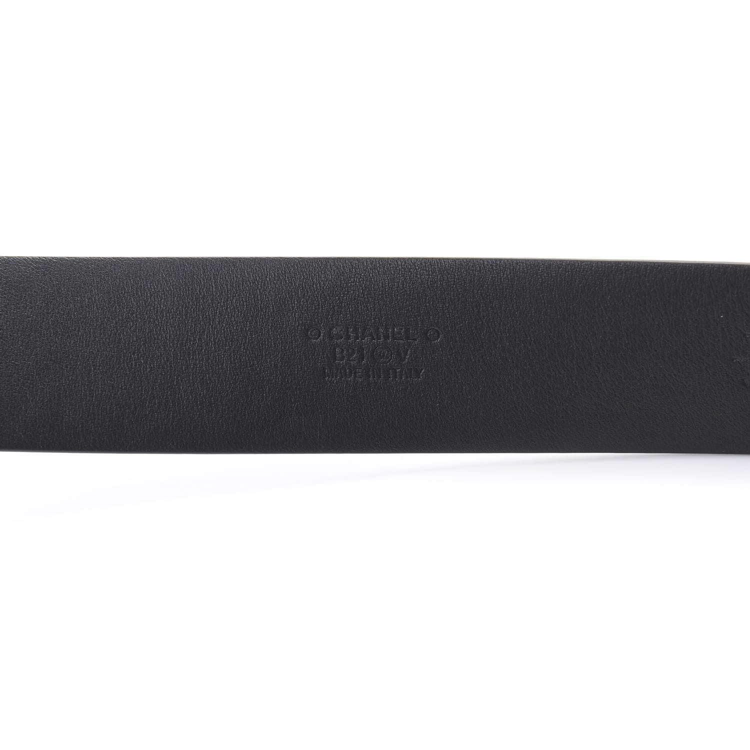 Chanel Lambskin CC Chain Belt 75 30 Black 3 of 7