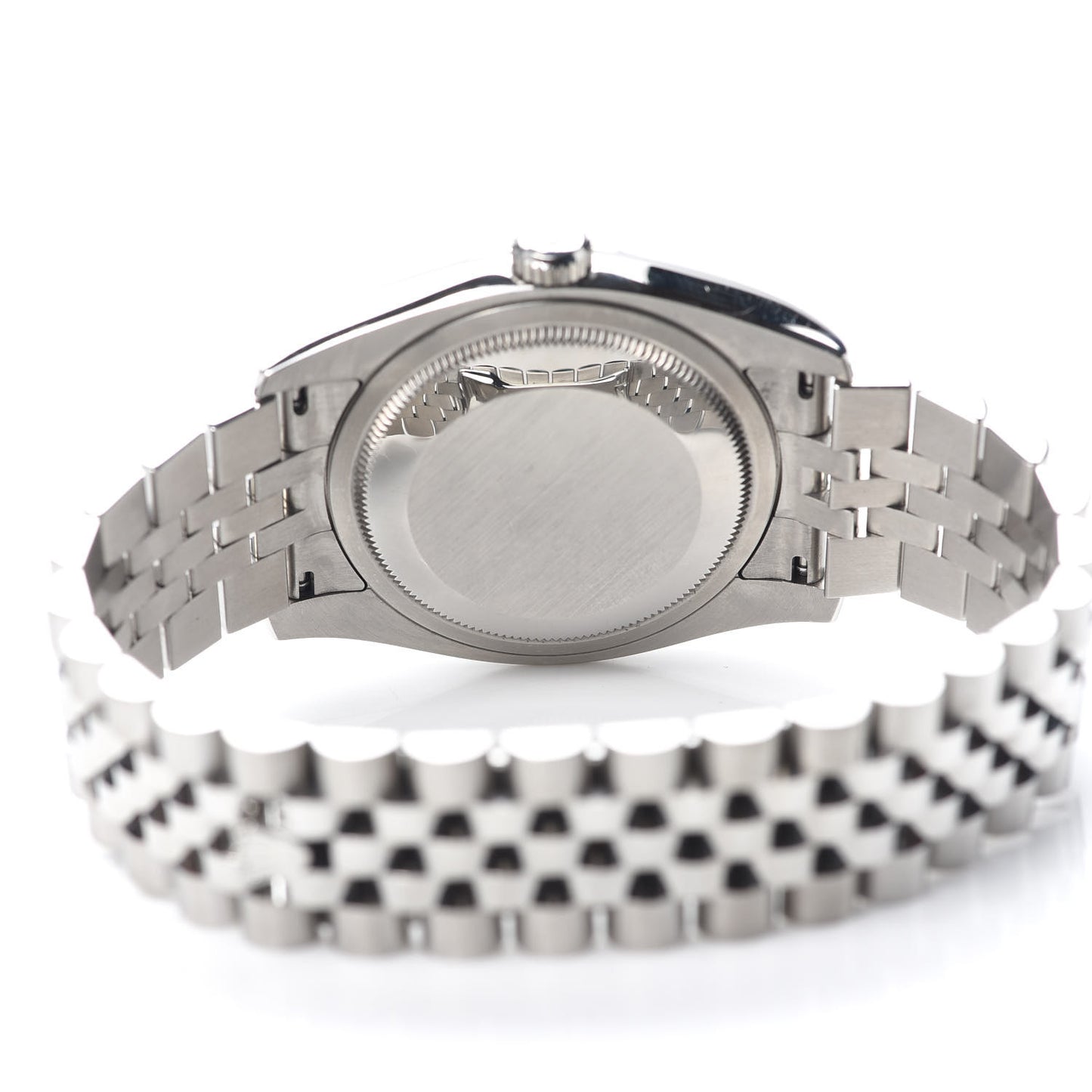 Stainless Steel 18K White Gold 36mm Oyster Perpetual Datejust Watch Pink Flowers 116234