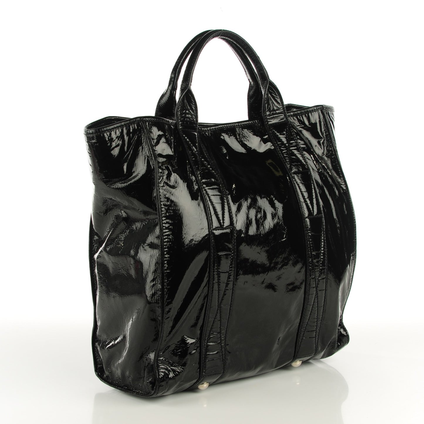 Vinyl Tote Black