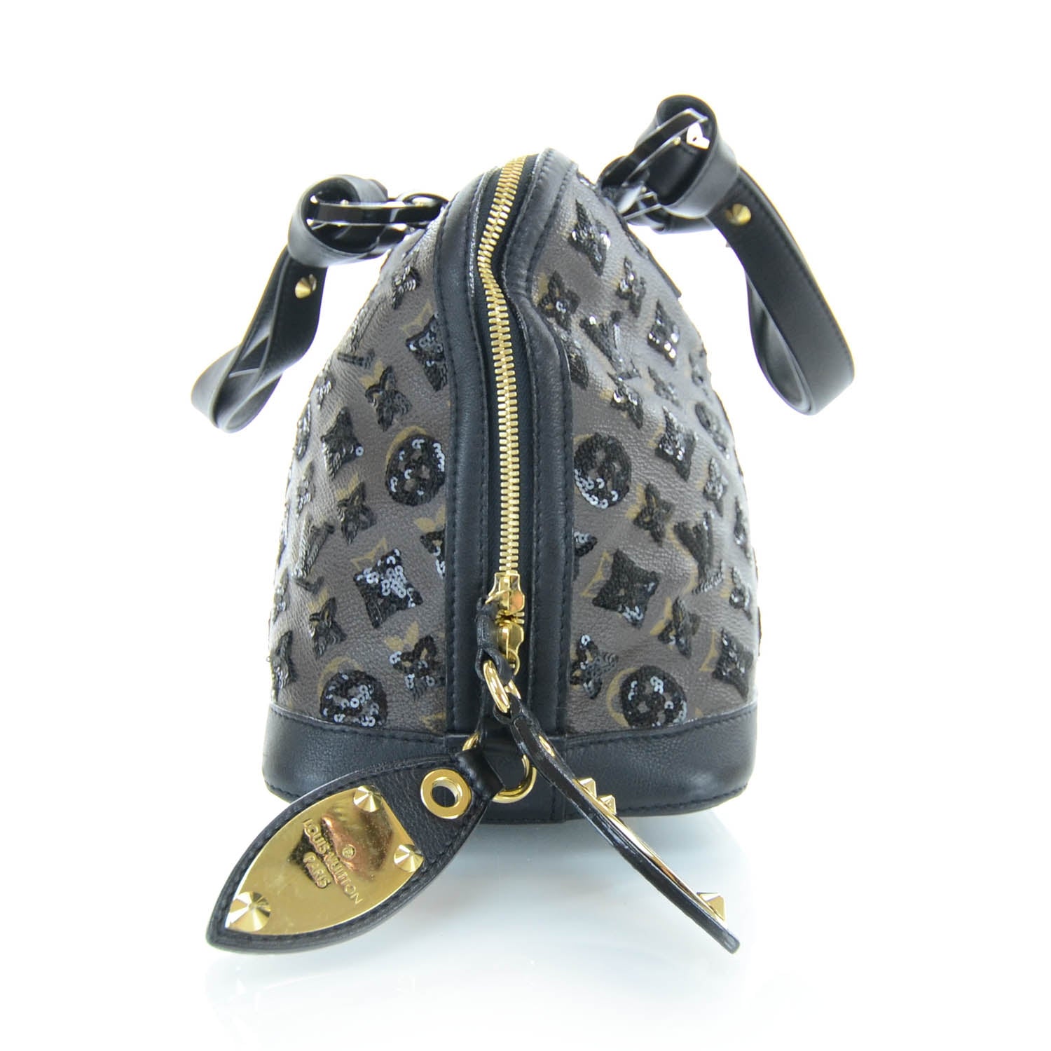 Louis Vuitton Monogram Sequins Eclipse Alma Black 6 of 10