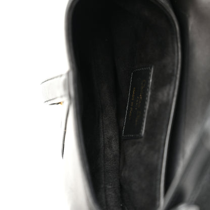 Christian Dior Calfskin Mini Saddle Bag Black 5 of 8