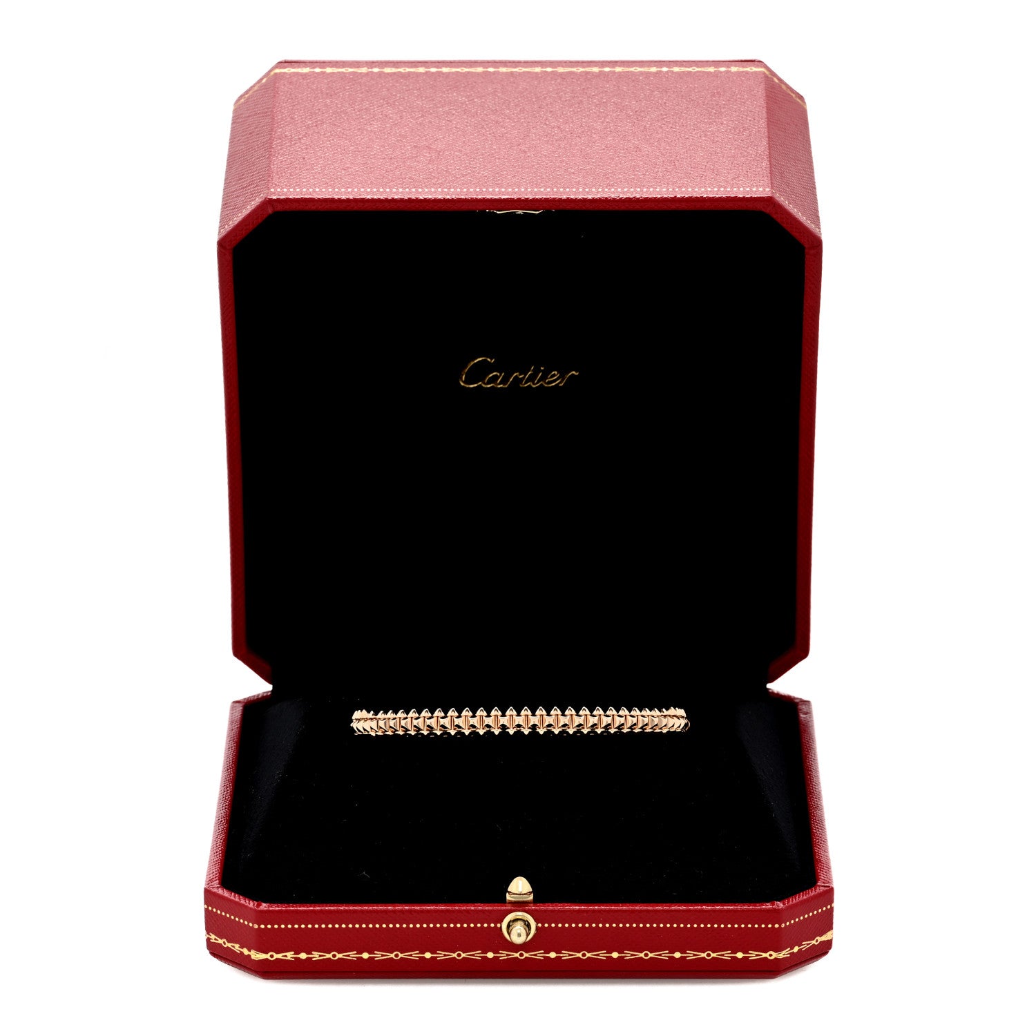 Cartier 18K Pink Gold Medium Clash De Cartier Bracelet 17 4 of 4
