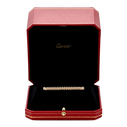 Cartier 18K Pink Gold Medium Clash De Cartier Bracelet 17 4 of 4