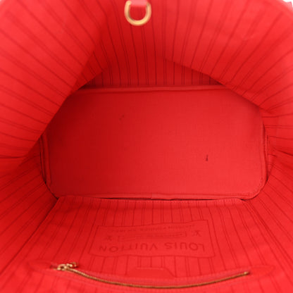 Louis Vuitton Monogram Totem Neo Neverfull MM Flamingo 6 of 11