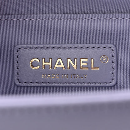 Chanel Caviar Quilted Medium Boy Flap Light Purple 6 of 10