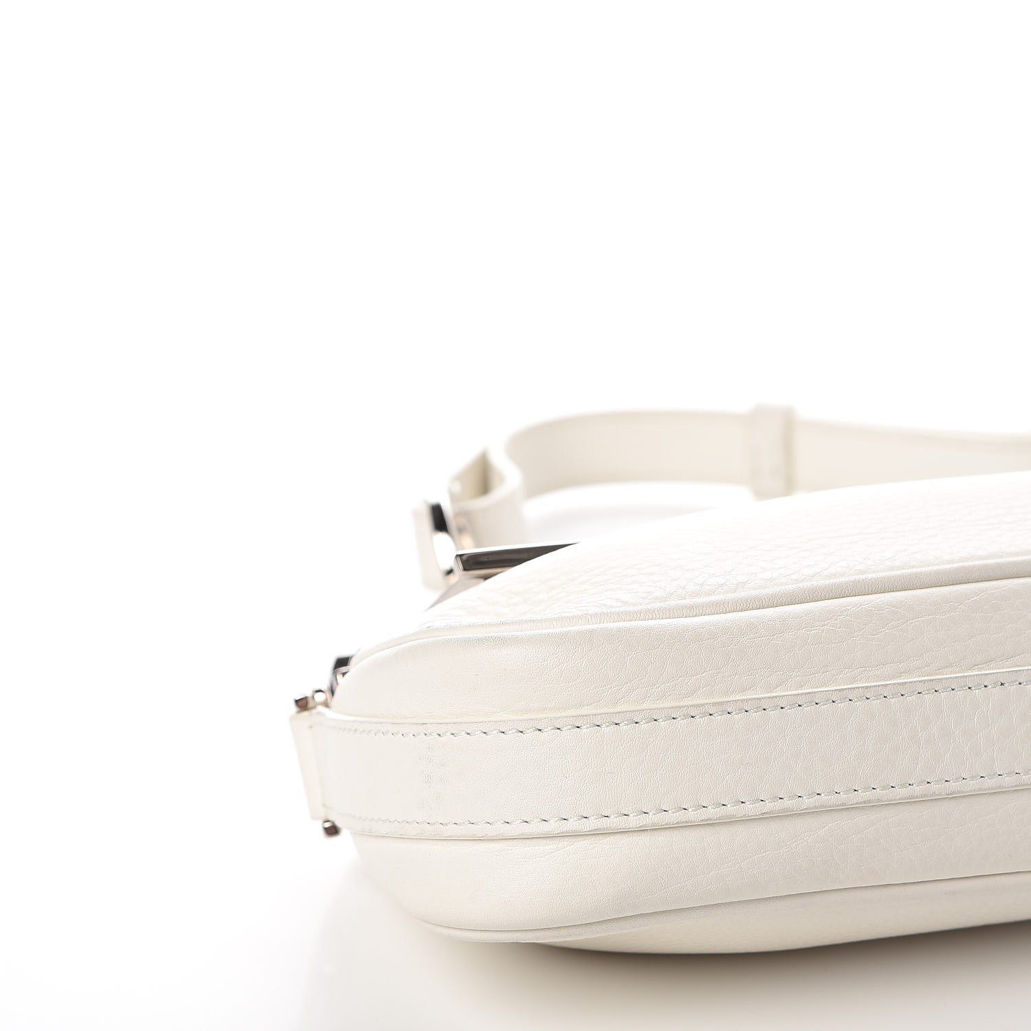 Christian Dior Calfskin Shoulder Bag White 14 of 15
