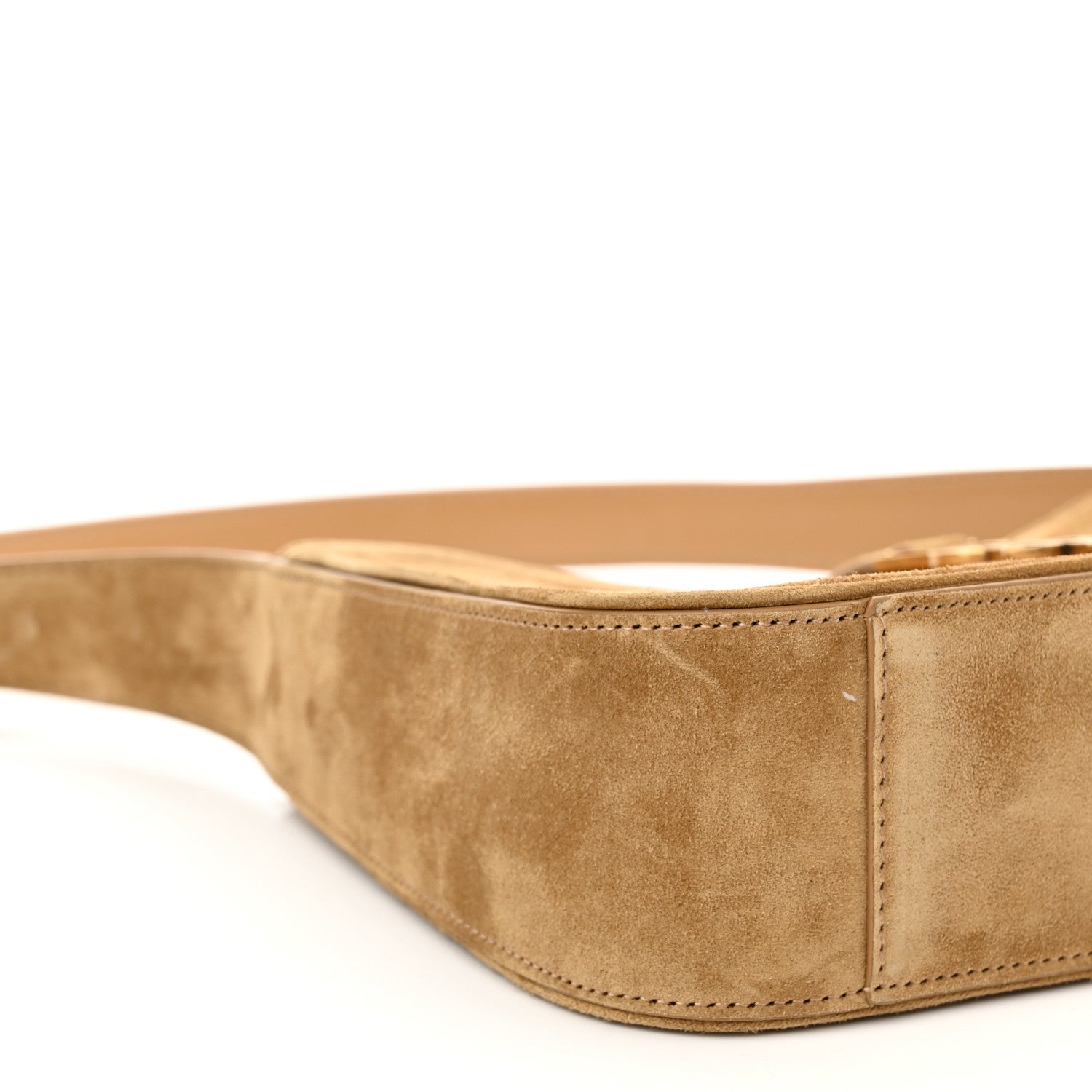 Saint Laurent Suede Calfskin Le 5 A 7 Hobo Beige 9 of 10