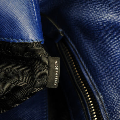 Prada Saffiano Soft Tote Inchiostro 7 of 8