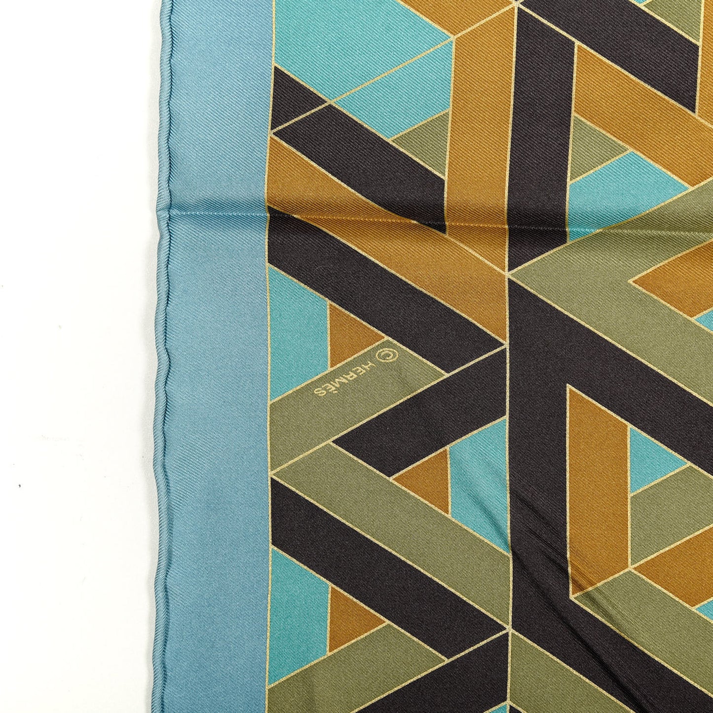 Silk Carre Cube Scarf 90
