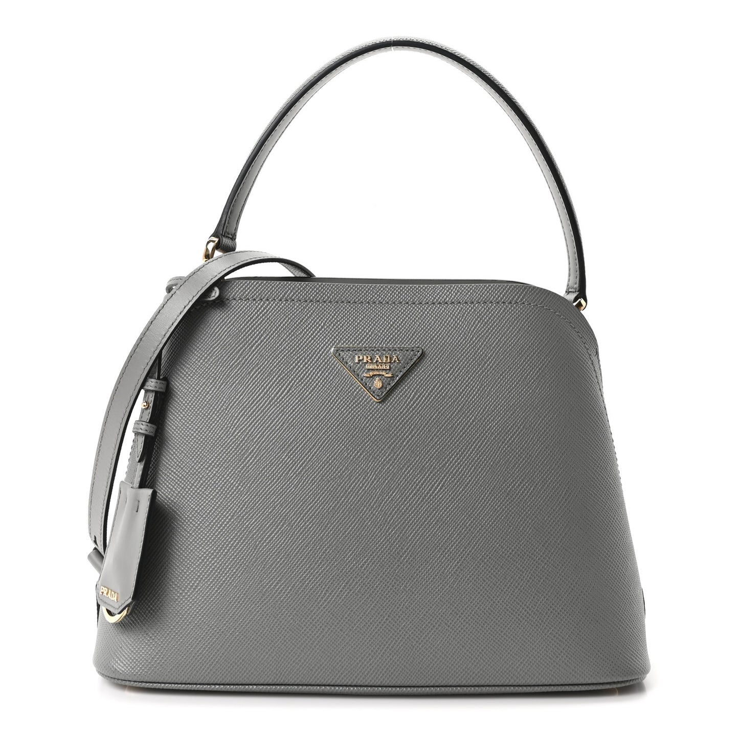 Saffiano Cuir Small Matinee Tote Pomice