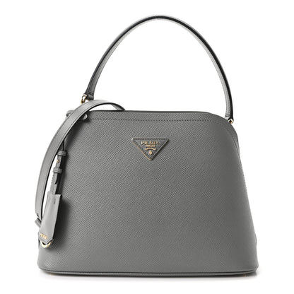 Prada Saffiano Cuir Small Matinee Tote Pomice 2 of 9