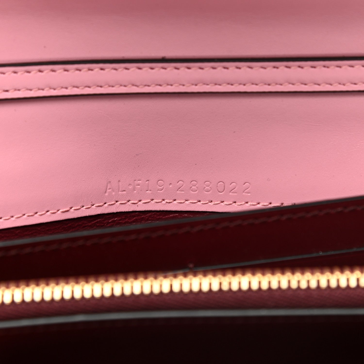Bulgari Calfskin Serpenti Forever Chain Wallet Flamingo Topaz 7 of 7