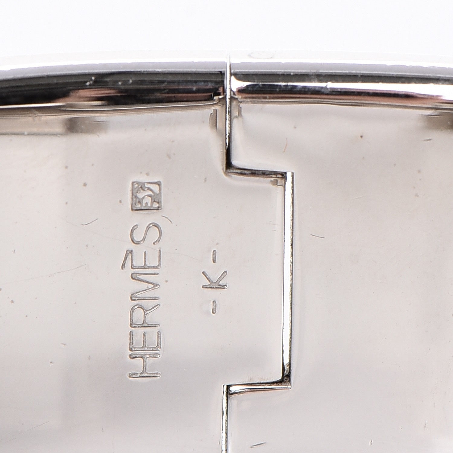 Hermes Enamel Wide Clic Clac H Bracelet PM Orange 4 of 5