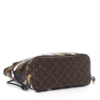 Louis Vuitton X LOL Monogram Neverfull MM Gold Silver 4 of 10
