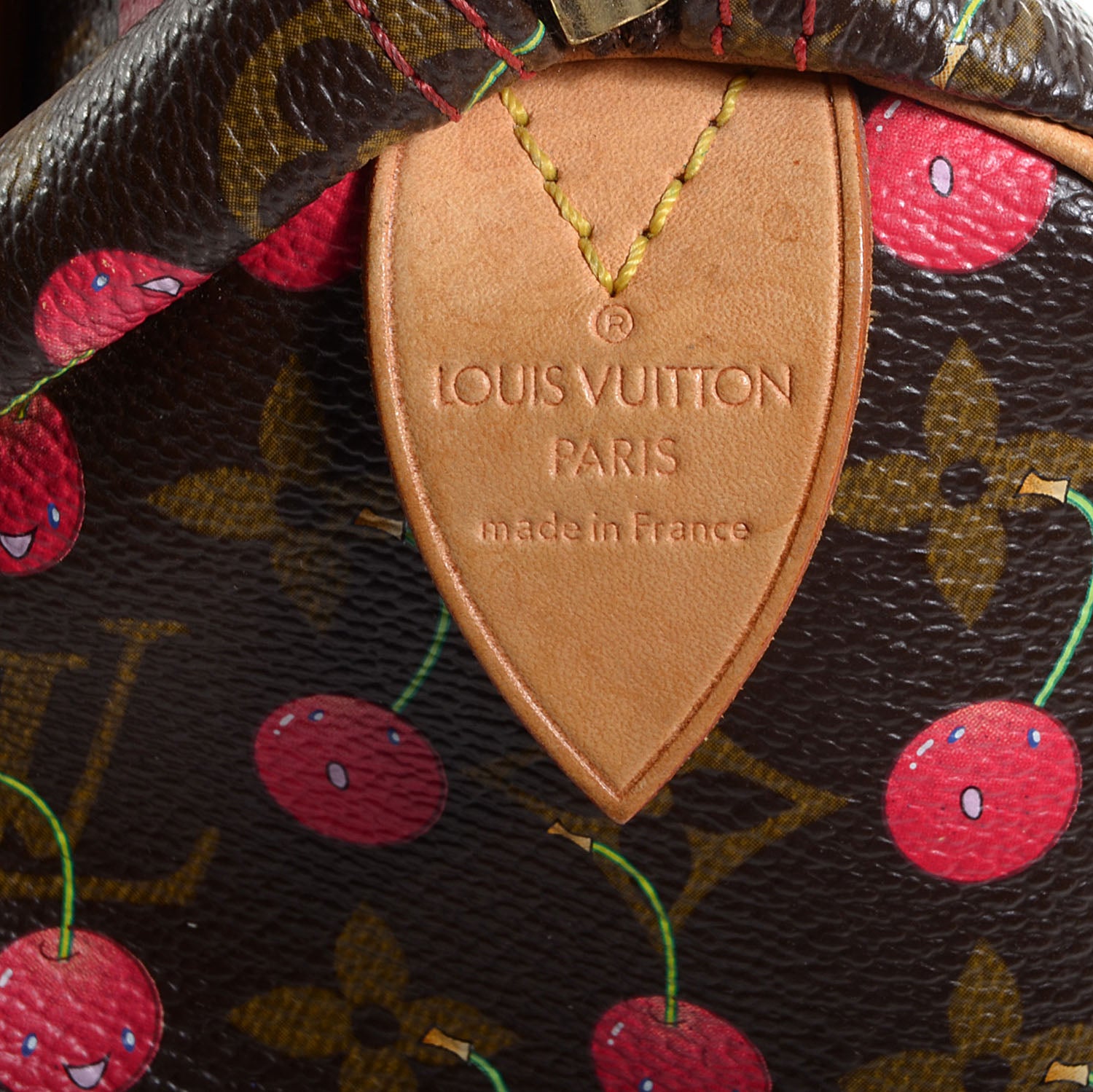 Louis Vuitton Monogram Cerises Speedy 25 6 of 7