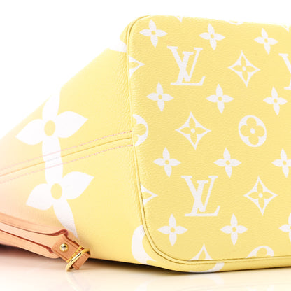 Louis Vuitton Monogram Giant By The Pool Neverfull MM Light Pink 8 of 9