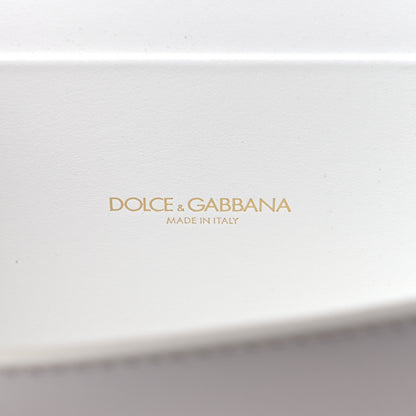 Dolce & Gabbana Calfskin Mini Devotion Crossbody Bag White 6 of 9