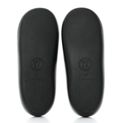 Louis Vuitton Monogram Sunbath Slide Sandals 38 5 of 8