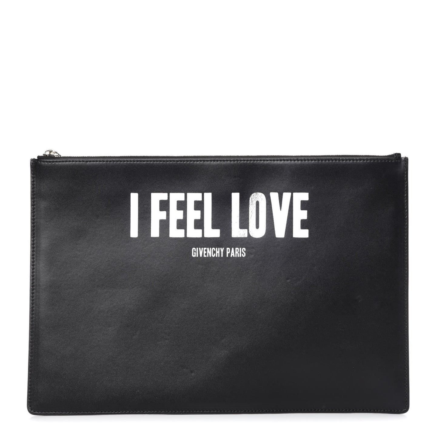 Calfskin I Feel Love Medium Pouch Black