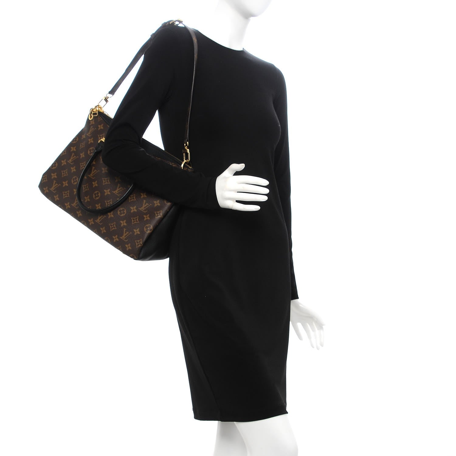 Louis Vuitton Monogram Pallas Full Black 2 of 8