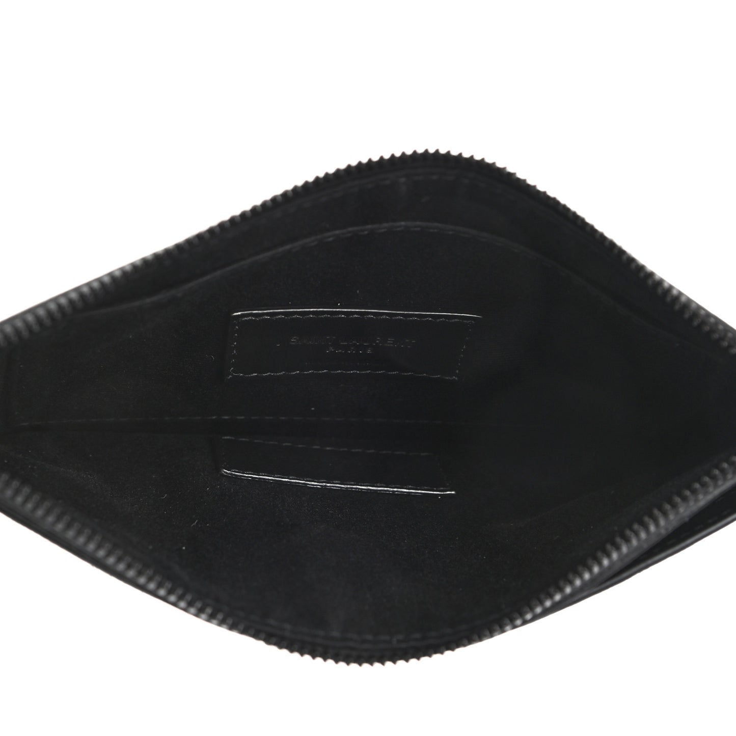 Grain De Poudre Monogram Bill Pouch Black