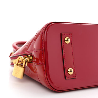 Louis Vuitton Vernis Alma BB Rose Indien 9 of 14