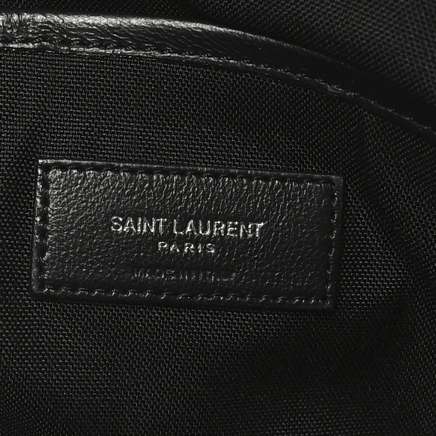 Saint Laurent Lambskin City Trekking Backpack Black 6 of 9
