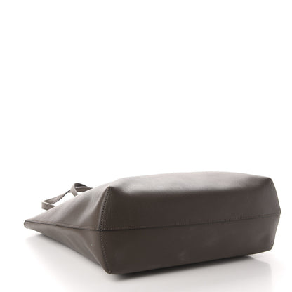 Fendi Vitello Vienna Enamel F is Fendi Shopping Tote Carbone Tobacco 4 of 13