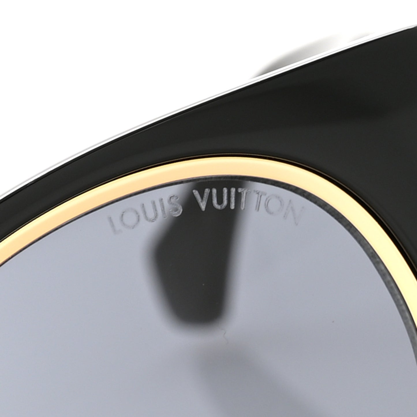 Acetate LV Legacy Round Sunglasses Z2506U Black